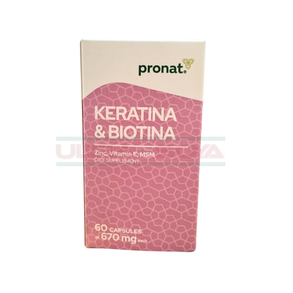 KERATINA-BIOTINA C/60 CAPSULAS